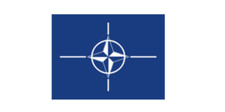 4" us military nato flag bumper sticker decal usa made