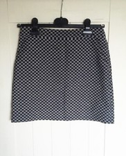 Jupe Courte Suncoo Paris Marine Avec Volants Et Liseré Vert - Taille 0/34 - Occasion Très Bon état