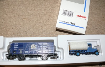 S53  Märklin 48098 Museumswagen 1998 Gaiser ged. Güterwagen Oldtimer LKW DRG