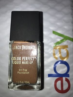 BLACK RADIANCE Color Perfect Liquid Make-Up 8412 CASHMERE unsealed