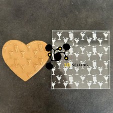 Cocktail a Rilievo Texture Forma 10x10cm Formine Biscotti Cookie Cutter