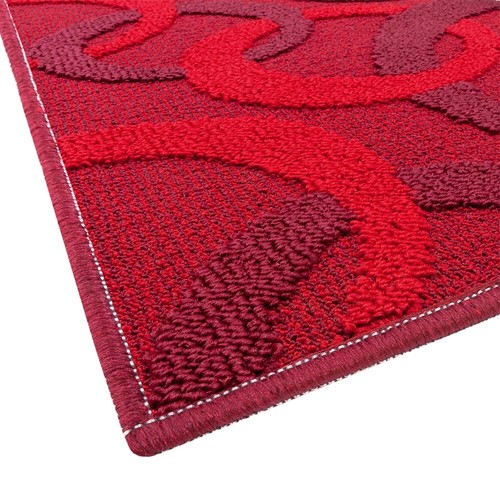 Tappeto Cucina Tridimensionale Cerchi 3D Morbido Assorbente Moderno Antiscivolo - Foto 17 di 23