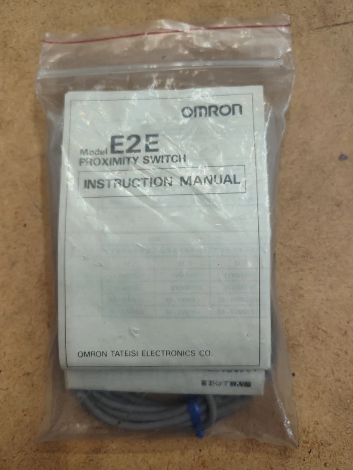 OMRON E2E-CR8C1 12~24VDC Proximity Sensors INDUCTIVE 2M NPN NO         NEW - Image 3 of 3