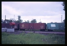 Railroad Slide - Detroit Toledo & Ironton #16651 Box Car 1973 Tecumseh Michigan