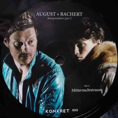 David August & Falk Bachert Rampenfieber Part 2 Vinyl Single 12inch Konkret!