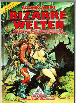Beta Comic Art Collection 3: Bizarre Welten  (Beta 1985) Album 48 Seiten, Azpiri