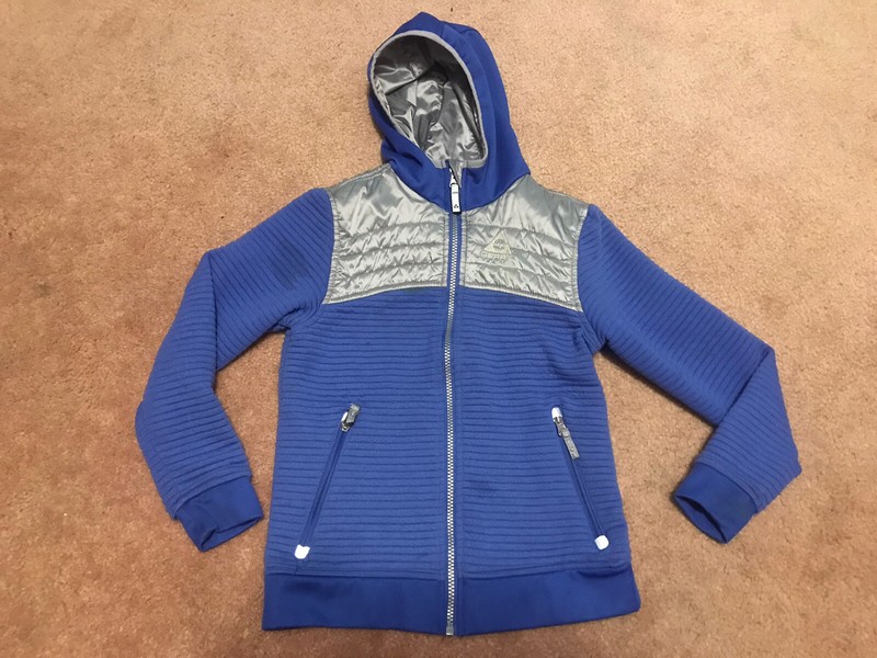 GERRY GIRL'S PURPLE FULL ZIP JACKET SIZE S (7-8)