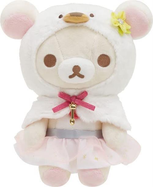 Rilakkuma Swan and Golden Flower Plush Korilakkuma | eBay