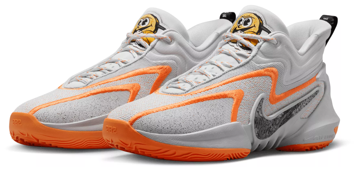 Nike Cosmic Unity 2 EP Grey Orange Black Men Basketball Shoe ALL