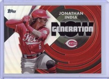 2022 Topps Series 2 Jonathan India Generation Now Insert - Cincinnati Reds