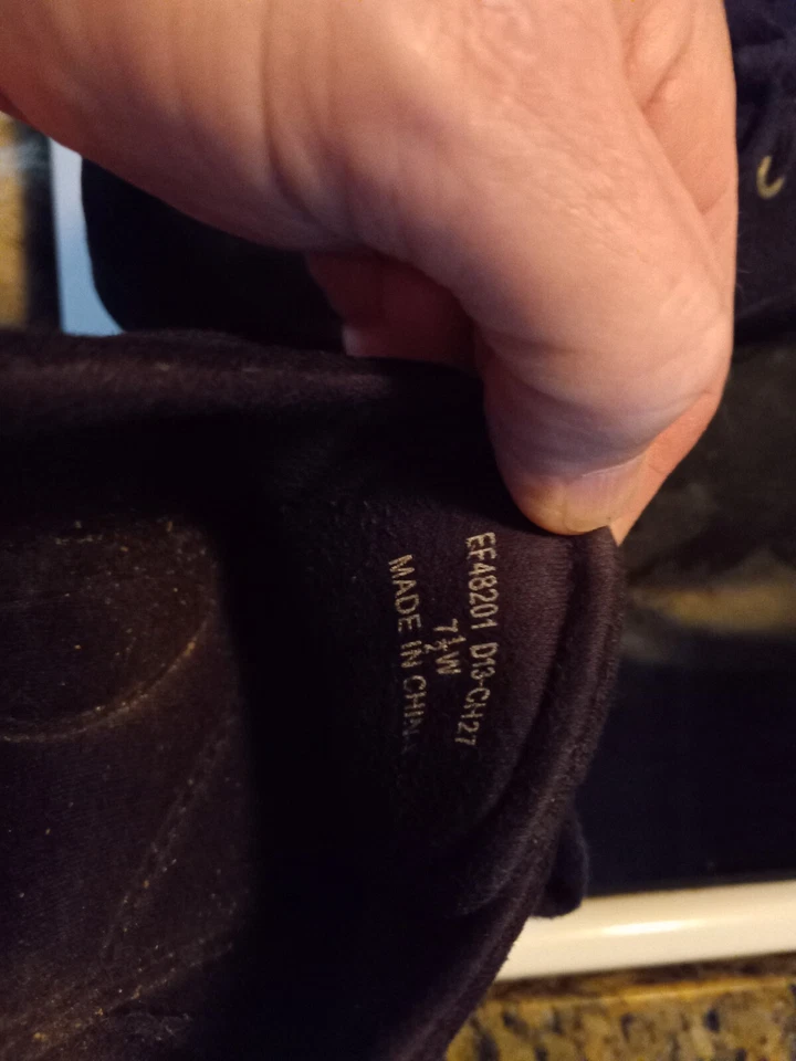 Grass Shoppers Women's Leather Lace Up Black SZ 7.5 Shoes - Image 4 of 4