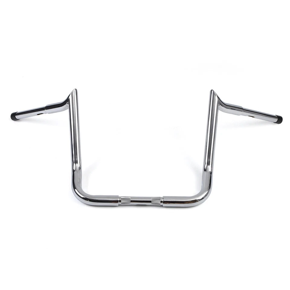 14" Rise Meathook Ape Hanger Handlebar For Harley Touring Street Electra Glide Foto 3 de 4