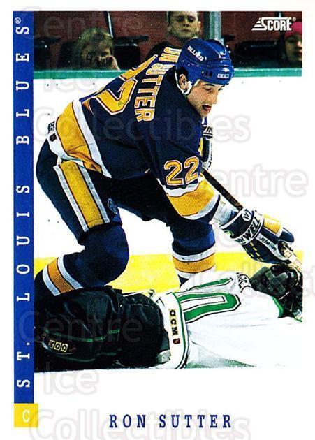 1993-94 Score Canadian #39 Ron Sutter