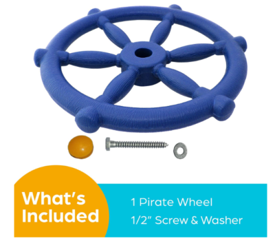 Jungle Gym Kingdom Playground Accessories Pirate Ship Wheel Kids Outdoor
