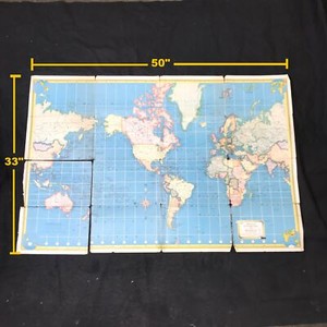 New Registration Support Price Vintage Hammonds Supreme Map Of The World United States Topographic Map Captivate Newcomer Www Ska Skt Co Id