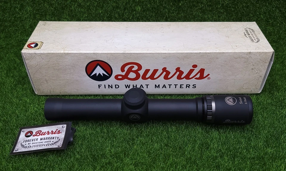 Burris Scout 2.75x20mm Heavy Plex Reticle Rifle Scope, Matte Black - 200269