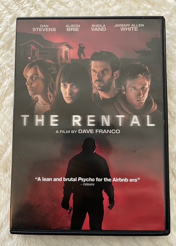 The Rental (DVD, IFC/Shout Factory, 2020) Nifty Thriller From Dave Franco