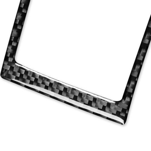 Real Carbon Fiber Dashboard Side Air Vent Outlet Trim For Audi A4 S4 B7 2005-08 - Picture 10 of 21