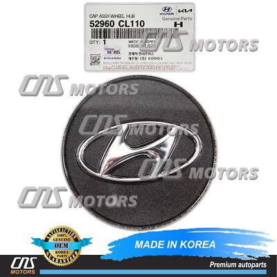  GENUINE  Wheel Center Hub Cap for 2021-2023 Hyundai Santa Fe 52960CL110