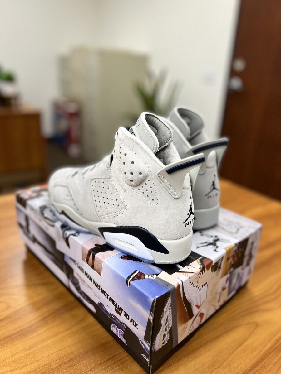 Nike Air Jordan 6 Georgetown - Men Size 8 / Women Size 9.5 Nike Air Jordan 6 Georgetown - Men Size 8 / Women Size 9.5