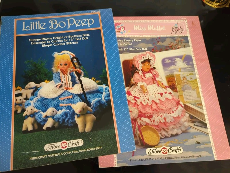 Little Bo Peep Nursery Rhyme & Miss Muffet Doll Clothes | Fibre Craft