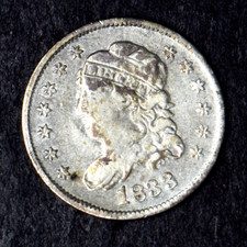 1833 Capped Bust Half Dime - COINGIANTS -