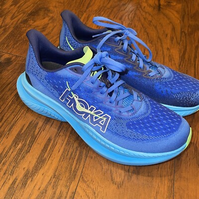 Hoka Mens Trainers Mach Casual Lace Up Low Top Sneakers Shoes Size 