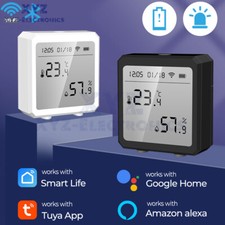 Tuya WiFi Smart Temperature Humidity Sensor Hygrometer Thermometer with Alarm