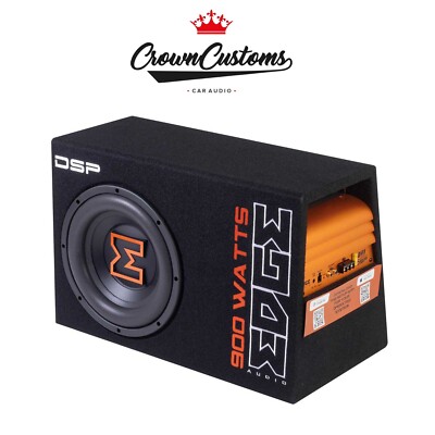 EDGE 900 WATT 10'' AKTIV GEHÄUSE MIT DSP UND APP AUTO AUDIO SUBWOOFER BASS