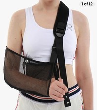 Mesh Arm Shoulder Sling - Medical Immobilizer for Shower Adjustable Torn Rotator