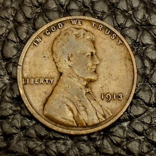 1913-P Lincoln Wheat Cent ~ FINE (F / FN) Condition ~ COMBINED SHIPPING!