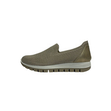 IGI CO WOMEN'S COMFORT STRETCH FABRIC MOCCASINS SHOES 7658633 CREAM