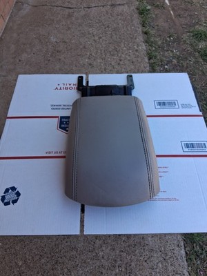   2013-2016 Ford Escape & 2013-2018 C-Max Beige Console Lid Armrest Leather OEM