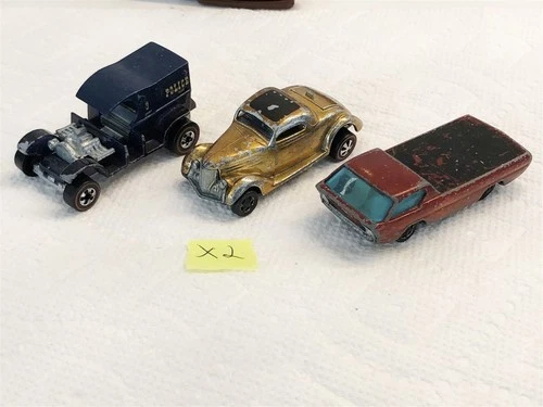 HOT WHEELS RED LINE VEHICLE COLLECTION LOT #X2