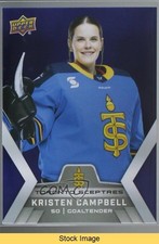 2024-25 Upper Deck PWHL Showcase Purple /250 Kristen Campbell #12 READ f8h