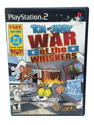 #ad Tom and Jerry in War of the Whiskers Sony PlayStation 2 2002 No Manual Tested $19.99
