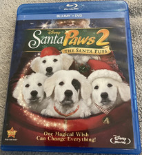 Santa Paws 2: The Santa Pups [Blu-ray + DVD Combo] Like New!