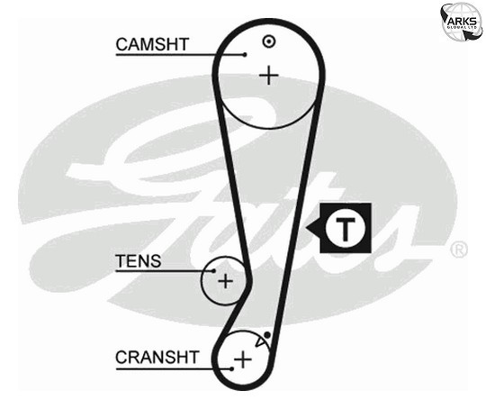 Gates 5403XS Timing Belt - Image 22