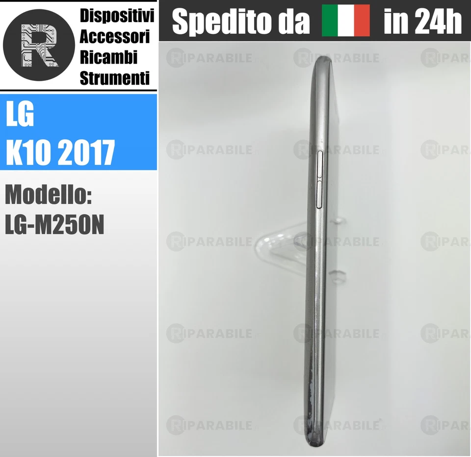 LG K10 2017 ORO LG-M250N Usato Grado BC Testato e Garantito #666 - Immagine 4 di 4