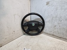 Skoda Fabia Steering Wheel & SRS Horn 2011 Elegance MK2 Pre-Facelift 3T0419091G