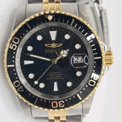 Invicta Men's Automatic Pro Diver Two Tone Watch 42mm 30094