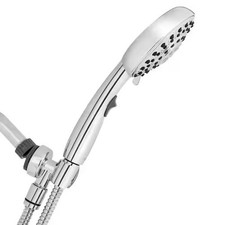Waterpik Easy Reach 6-Spray Wall Mount Handheld Shower Head with 8ft Hose