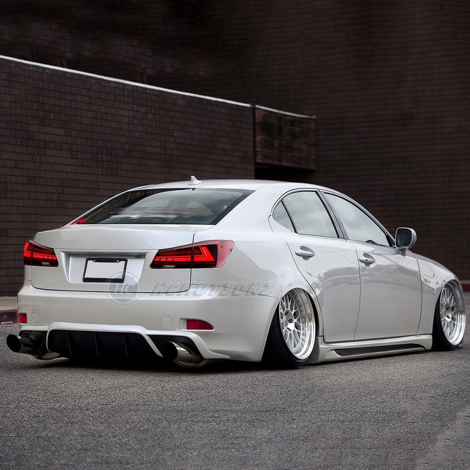 HC LED Tail Lights For Lexus IS250 IS350 ISF 2006-2013 Red Start Up ...