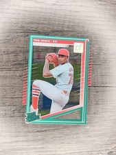 2025 Donruss Baseball Tink Hence Rated Prospect Clearly Acetate #166