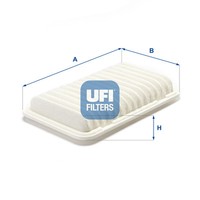 UFI Luftfilter Filtereinsatz FüR Suzuki Swift IV 1.2 Splash Opel Agila (B)