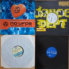 12" Vinyl Sammlung 16 Stk. Trance House Techno - Vinyl Tracks - G/VG/EX - P8