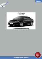 VW Phaeton 3D (01-16) Reparaturanleitung Karosserie Instandsetzung PDF
