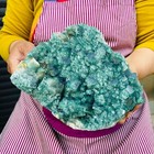 8.73 LB Large Natural Green Fluorite Crystal Cluster Healing Specimen 4137 — photo 8