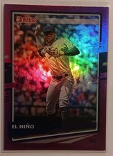 2020 Panini Donruss - Variation Fernando Tatís Jr. #83 Holo Purple El Nino
