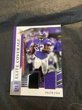 Dalvin Cook 2018 Donruss Elite Coverage Dual Swatch EC-12 Minnesota Vikings 